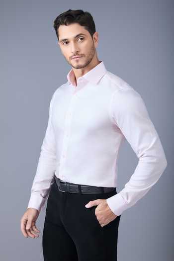Varoin Marwah Pink Corporate Shirt 