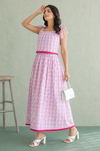 Masoomm Multi Color Cotton Square Neck Cherry Candy Printed Top And Skirt Set Online at Aza Fashions Masoomm_Multi Color Cotton Square Neck Cherry Candy Printed Top And Skirt Set _Online_at_Aza_Fashions