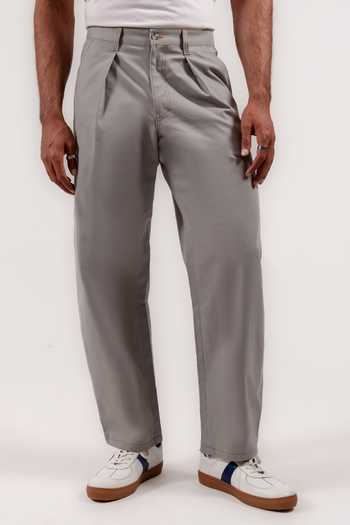 Madhav Agasti Pleated Barrel Fit Trouser 