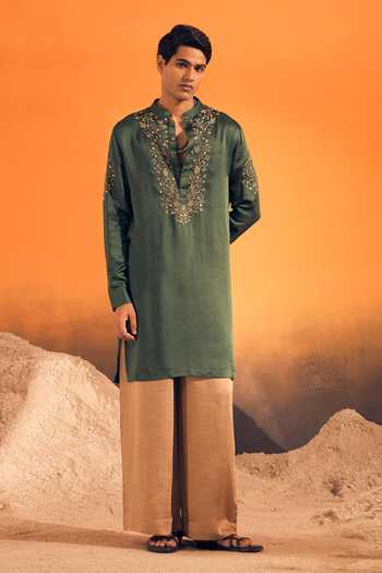 Philocaly Indus Embroidered Kurta
