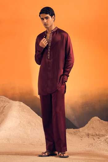 Philocaly Avero Placed Embroidered Kurta