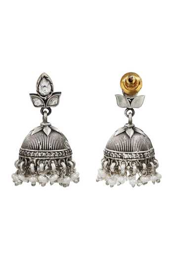 Sangeeta Boochra Kundan & Pearl Embellished Earrings 