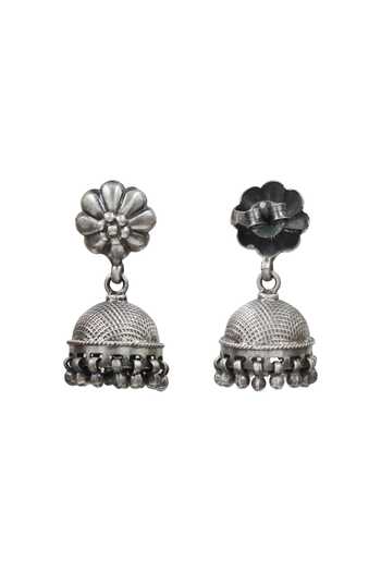 Sangeeta Boochra Vintage Bloom Jhumka Earrings 