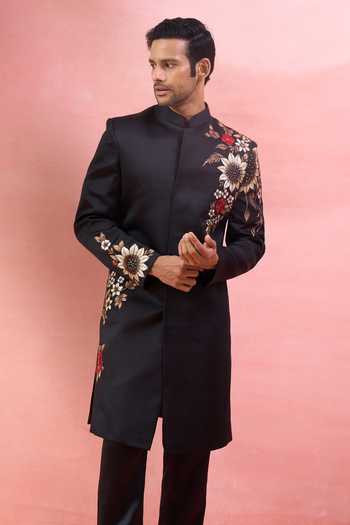 Arihant Rai Sinha Embroidered Bandhgala & Pant Set