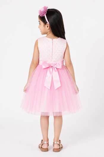 A Little Fable Shimmer Unicorn Dress 
