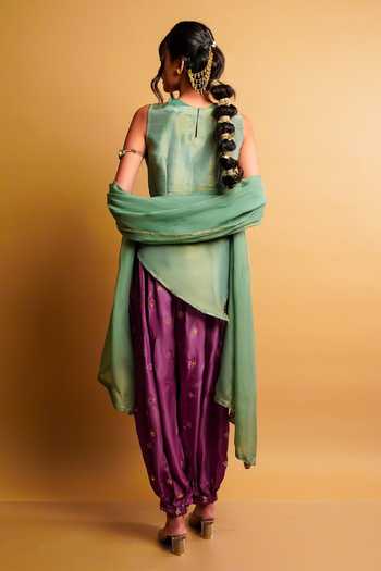 RAYASHA KHAN Mirelle Border Embroidered Kurta Set 