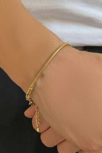 Arvino Gold Coil Bracelet 