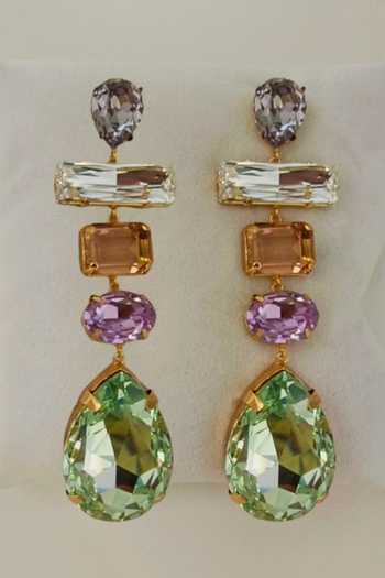 Shop_Bblingg_Multi Color Misha Crystal Dangler Earrings _Online_at_Aza_Fashions