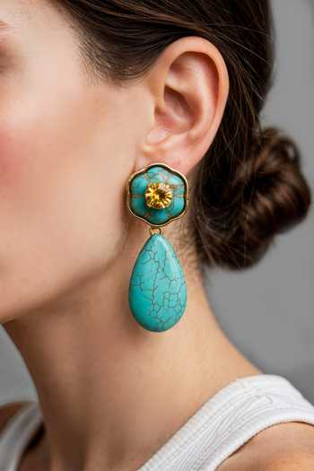 Bblingg Belinda Floral Dangler Earrings 