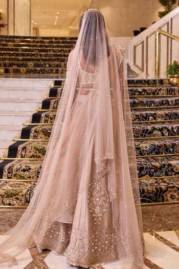 Cedar & Pine Vivaah Hand Embroidered Bridal Lehenga Set