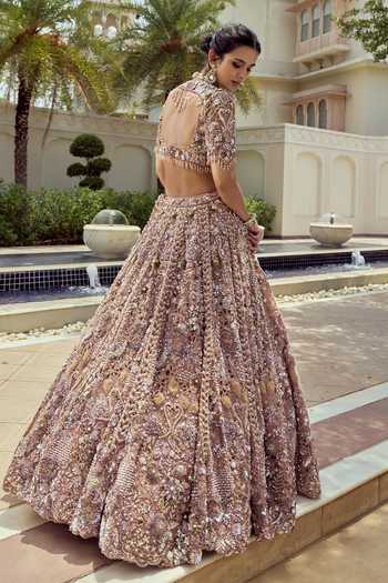 Roqa Etoile Divine Embroidered Bridal Lehenga Set