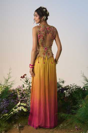 Shashank Arya Resham Applique Work Jacket