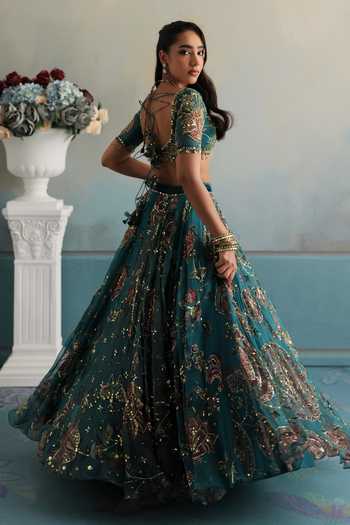Mahima Mahajan Aiman Embroidered Lehenga Set 