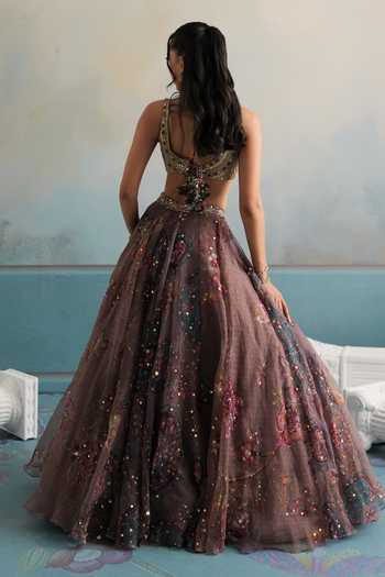 Mahima Mahajan Rabia Embroidered Lehenga Set 