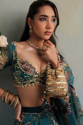 Mahima Mahajan Sequin Hand Embroidered Potli 