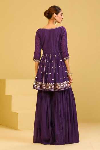 Esha Koul Mal Cotton Kurta Sharara Set