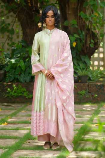 Myoho Embroidered Anarkali Set