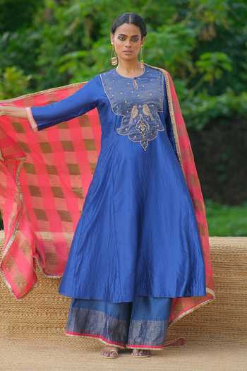 Myoho Yoke Embroidered Kurta Set