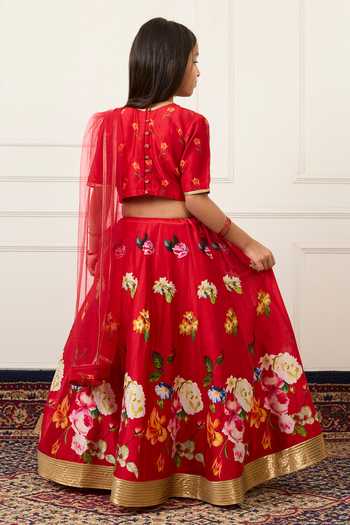 Mamma Plz Printed Lehenga Set 