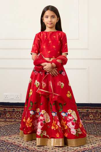 Mamma Plz Printed Lehenga Set 