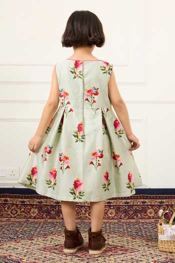 Mamma Plz Floral Print Dress 