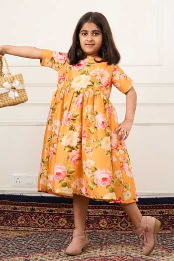 Mamma Plz Floral Print Dress 