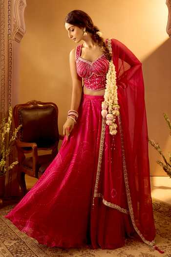 Samyukta Singhania Embroidered Lehenga Set