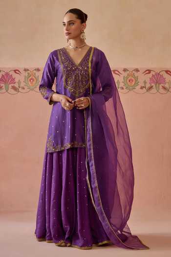 Kritika Dawar Gulnaar Sharara Set