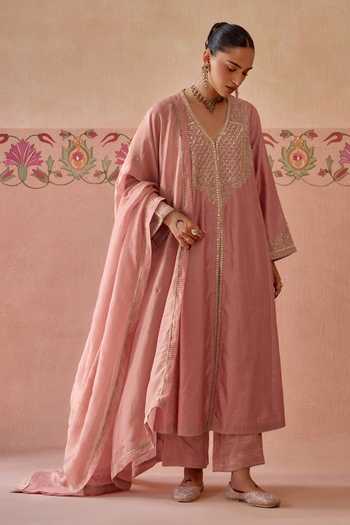 Kritika Dawar Mehrunisa Embroidered Angarkha Set