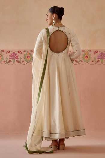 Kritika Dawar Zaha Placement Embroidered Anarkali Set
