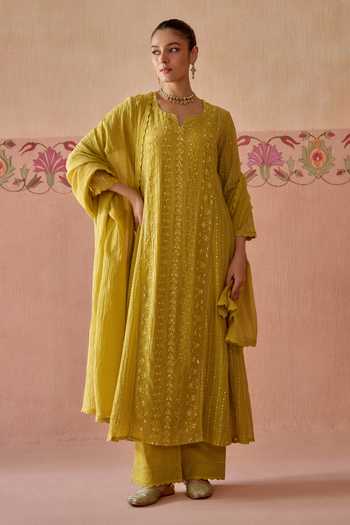Kritika Dawar Saanjh Sequin Embroidered Kurta Set