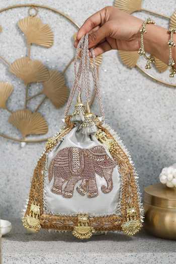 5elements Rajwada Embellished Potli 