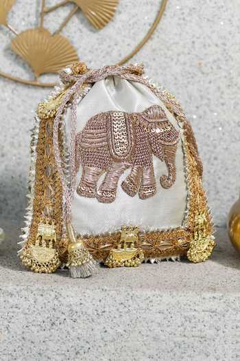 5elements Rajwada Embellished Potli