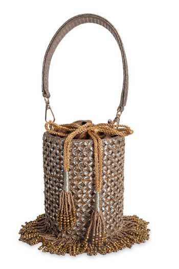 5elements Nayab Crystal Embellished Potli