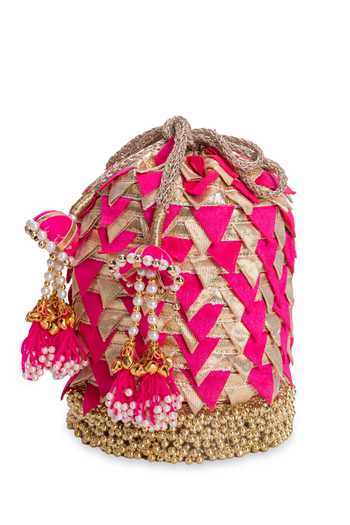 5elements Gulrang Embellished Potli 
