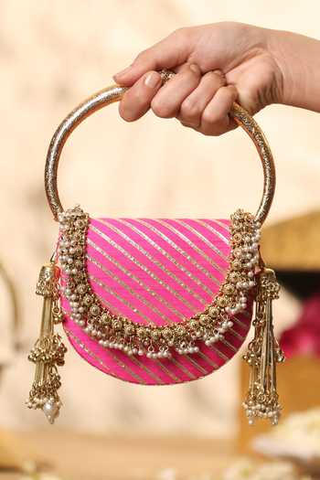 5elements Rangrez Embellished Handbag