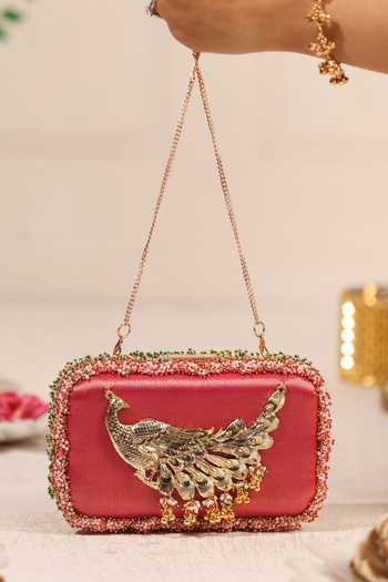 5elements Morbagh Metallic Motif Dual Clutch 