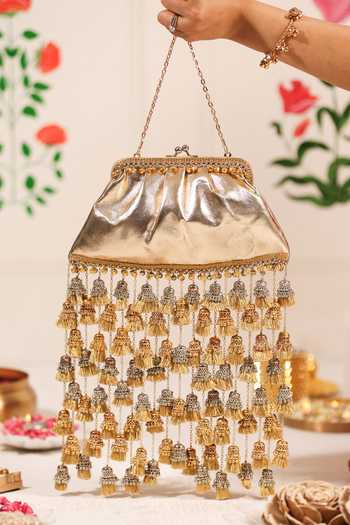 5elements Kanakjhari Handcrafted Tassel Potli