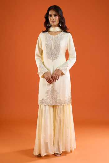 Aariyana Couture Bead Embroidered Kurta Set 