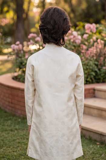 Petite Pomme Woven Kurta & Pant Set