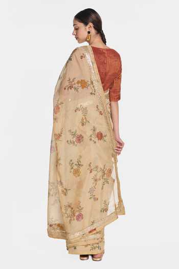 Payal Pratap Kumudini Floral Print Saree