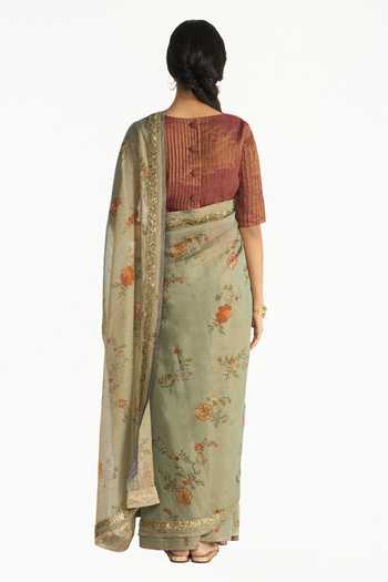 Payal Pratap Charulata Tissue Chanderi Blouse