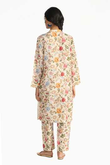 Payal Pratap Madhavi Floral Print Tunic & Pant Set