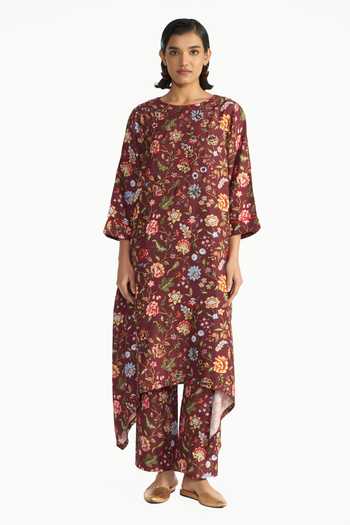 Payal Pratap Kusumita Floral Print Tunic & Pant Set