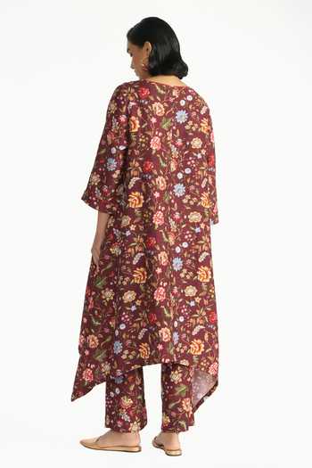 Payal Pratap Kusumita Floral Print Tunic & Pant Set