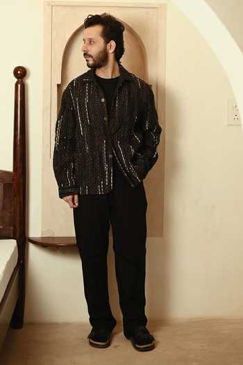 The Terra Tribe Upcycled Handwoven Berlin Jacket
