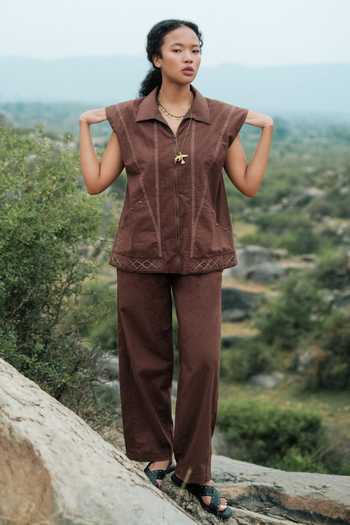 The Terra Tribe Antalya Cotton Shirt Jacket 