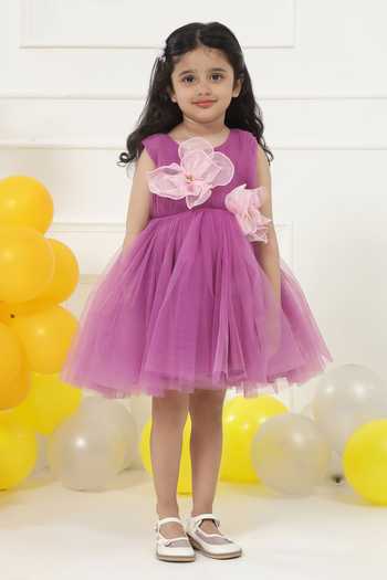 Little Bansi Pleated Work Frock Dress