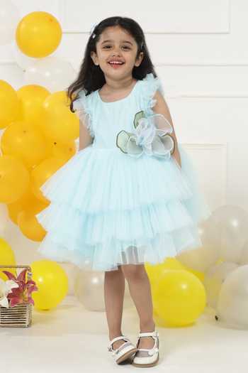 Little Bansi Multi Layered Frock Dress 