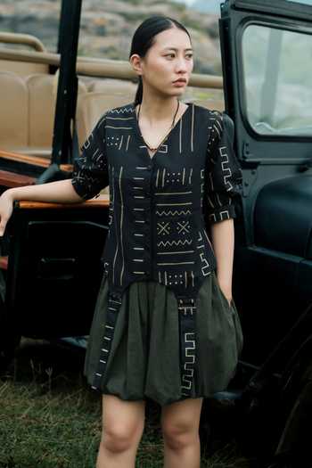 The Terra Tribe Masai Mud Print Vest 